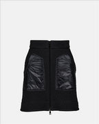 Jupes Jupe bi-matière Moncler Noir Femme