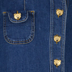Faldas Jupe crayon en jean Moschino Azul Femme