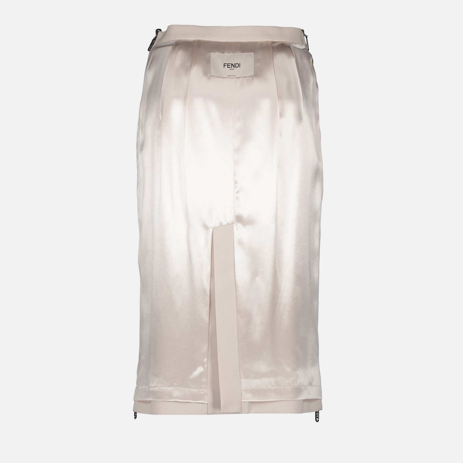 Skirts Satin skirt Fendi Beige Women
