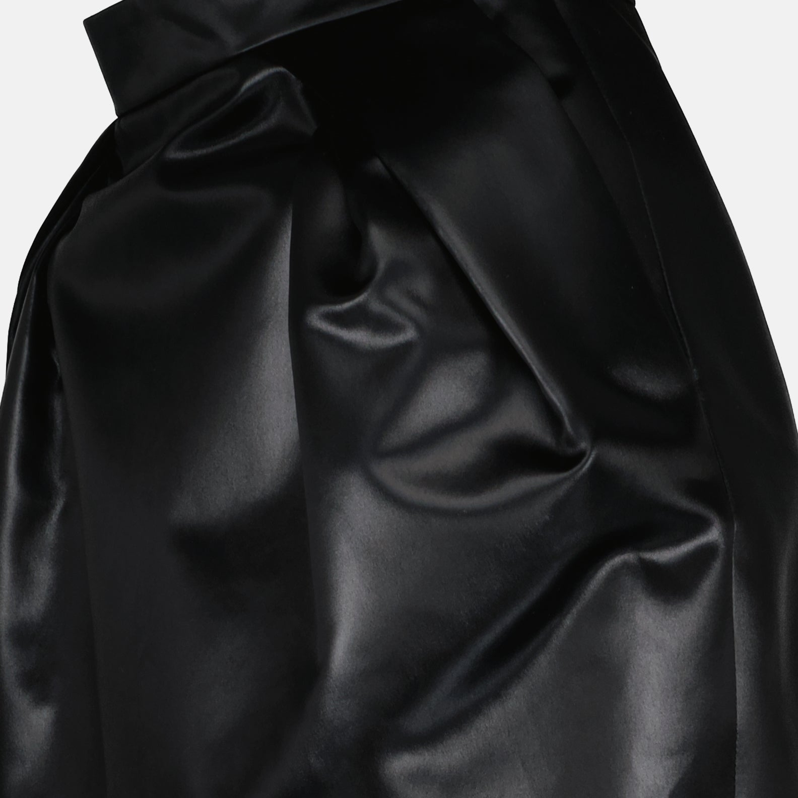 Röcke Jupe en satin chintz Maison Margiela Schwarz Femme