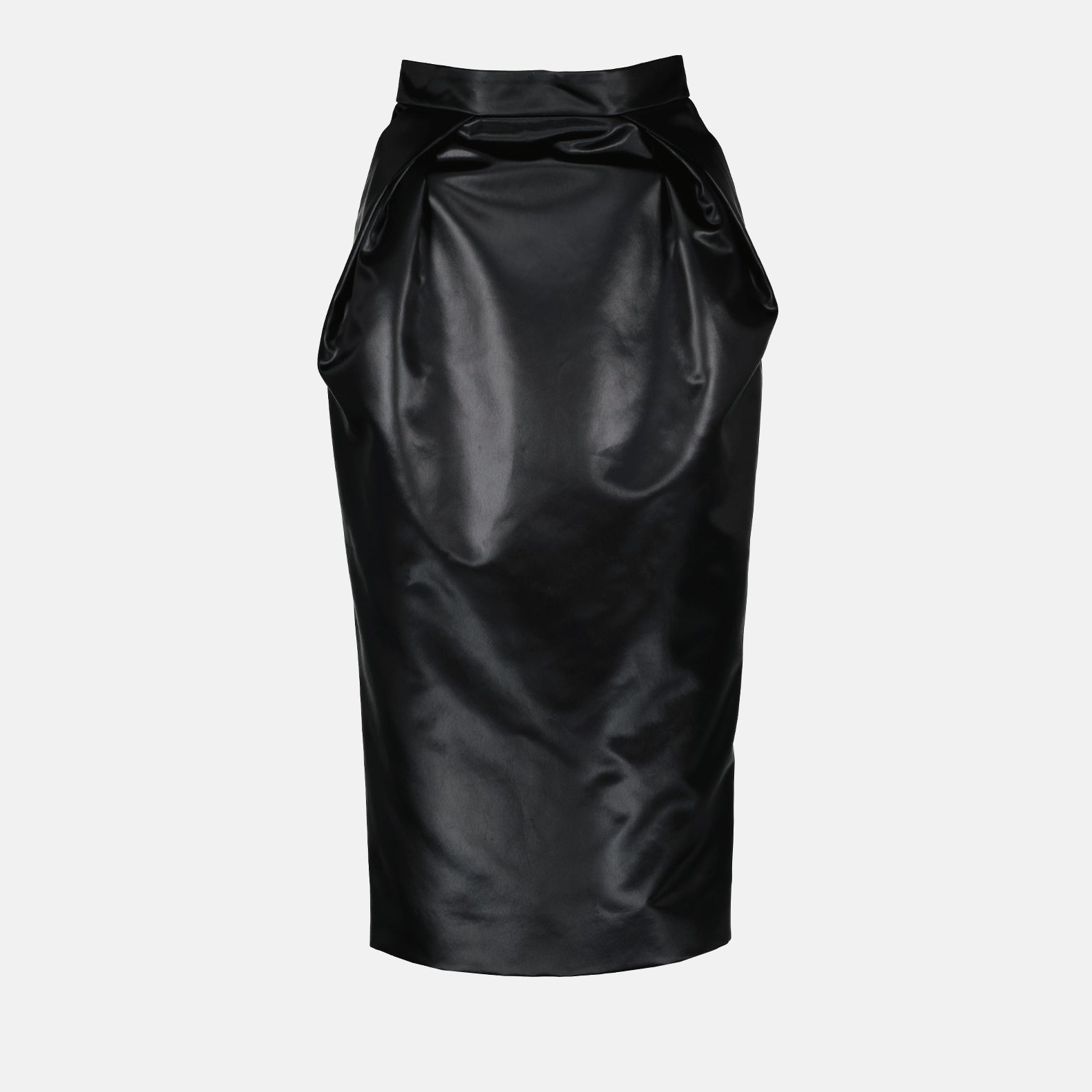 Röcke Jupe en satin chintz Maison Margiela Schwarz Femme