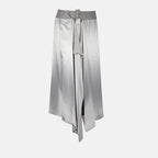Skirts Satin Skirt Fendi Gray Women