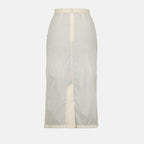 Jupe en similicuir noir