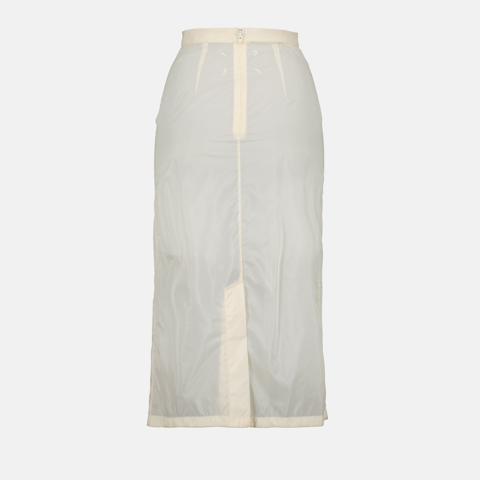 Jupe en similicuir noir