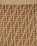 Röcke Jupe FF Fendi Beige Femme