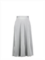 Röcke Jupe longue Prada Silber Femme