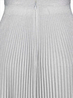 Röcke Jupe longue Prada Silber Femme
