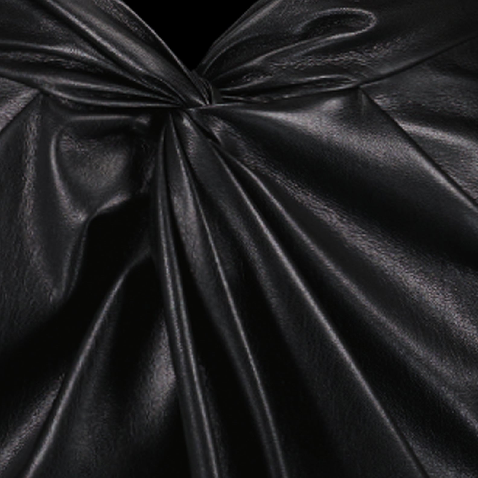 Röcke Jupe en similicuir MSGM Schwarz Femme