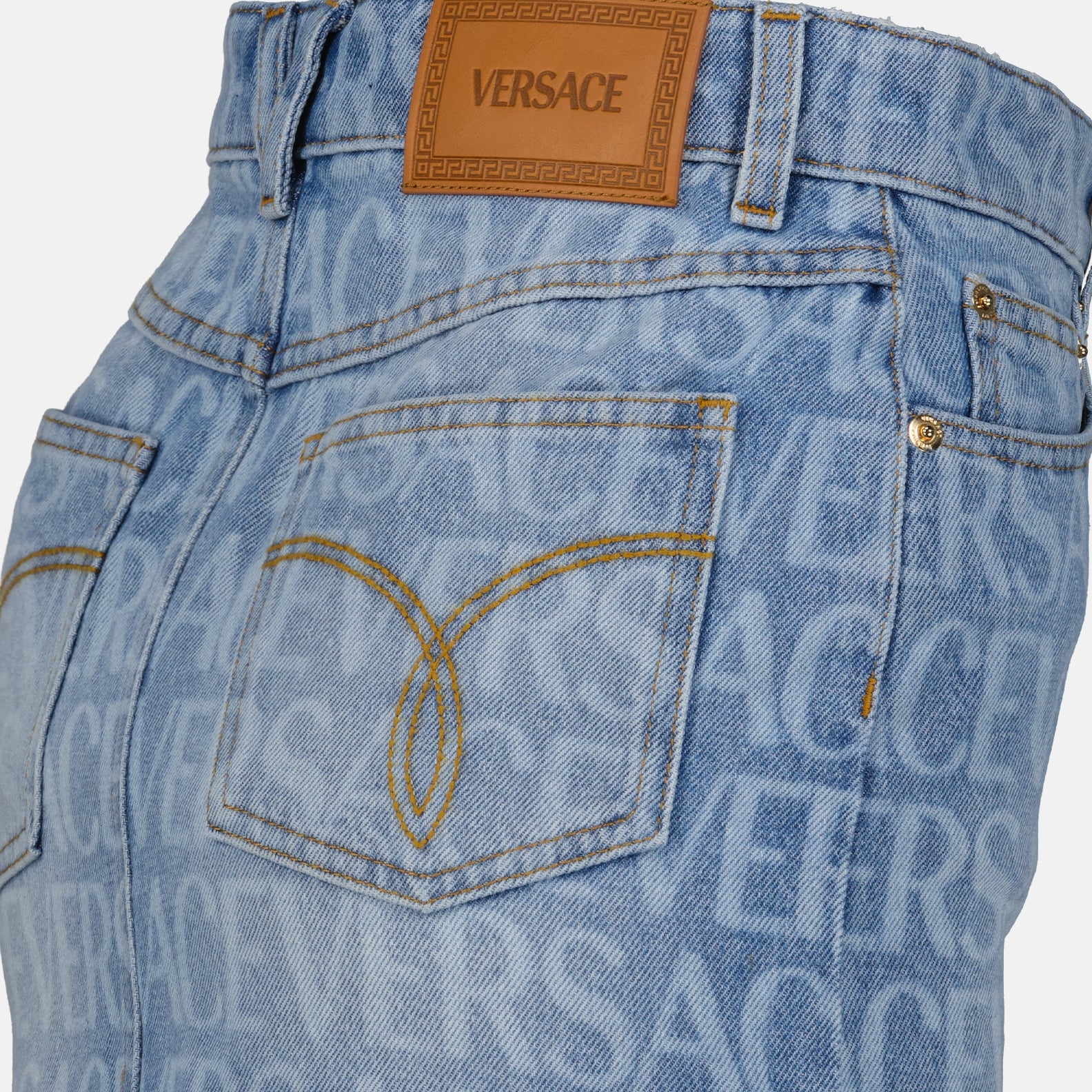 Skirts Denim skirt Versace Blue Women