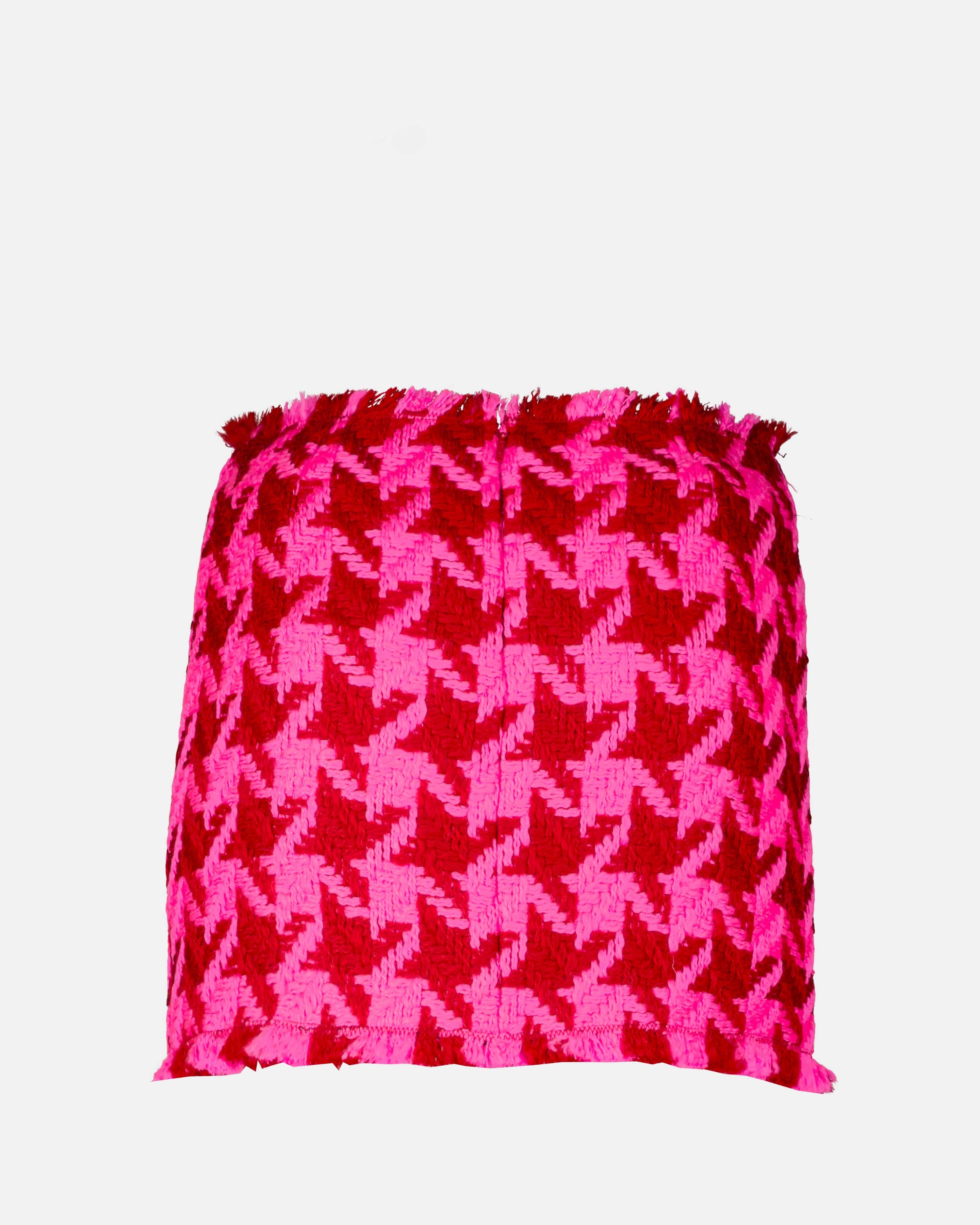 Skirts Houndstooth skirt Versace Red Women