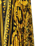 Röcke Jupe Barocco Versace Schwarz Femme