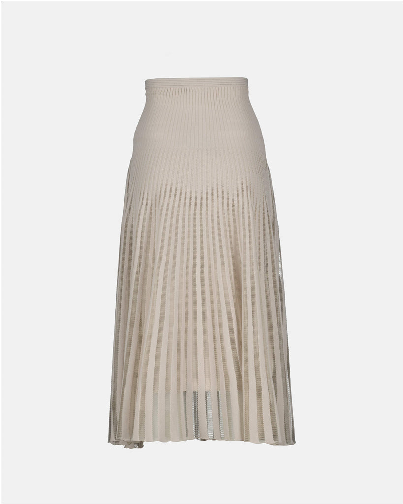 Röcke Jupe plissée Fendi Beige Femme