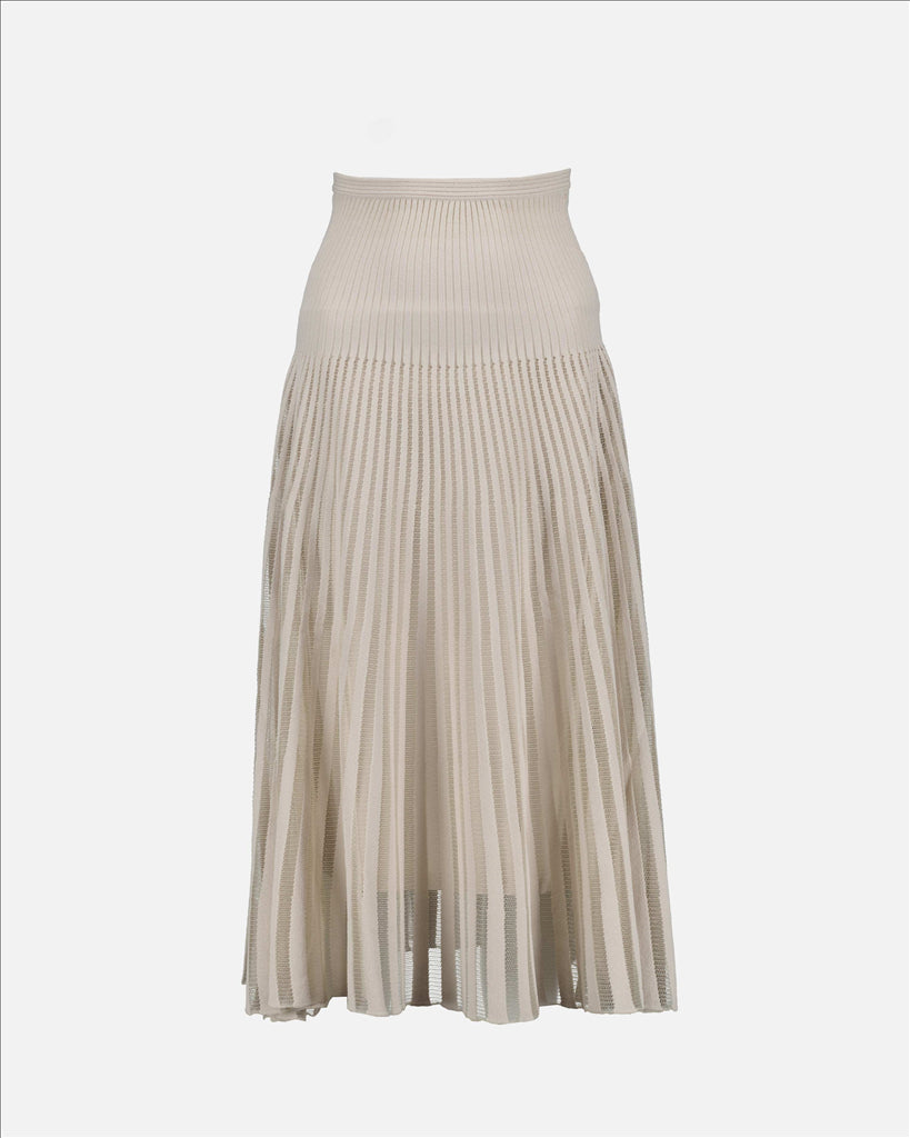 Röcke Jupe plissée Fendi Beige Femme