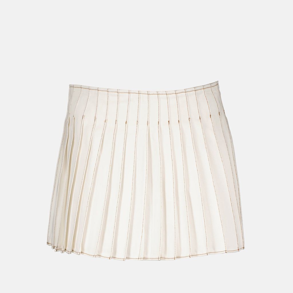 Skirts Pleated skirt Ami PARIS White Women