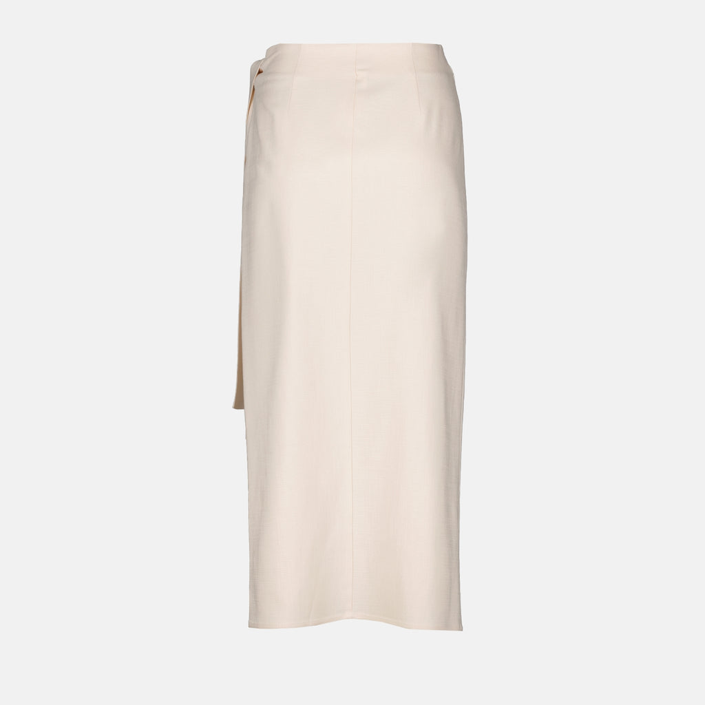 Röcke Jupe portefeuille MSGM Beige Femme