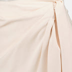 Röcke Jupe portefeuille MSGM Beige Femme