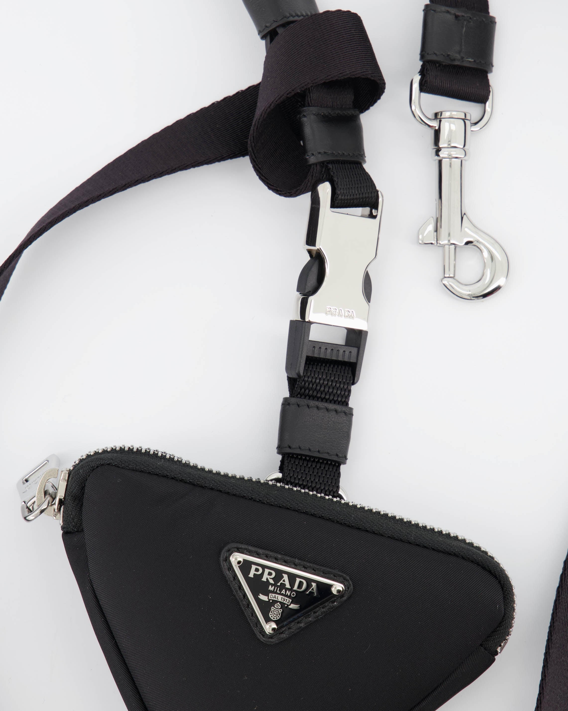 Lifestyle Laisse pour animaux Prada Schwarz Unisex