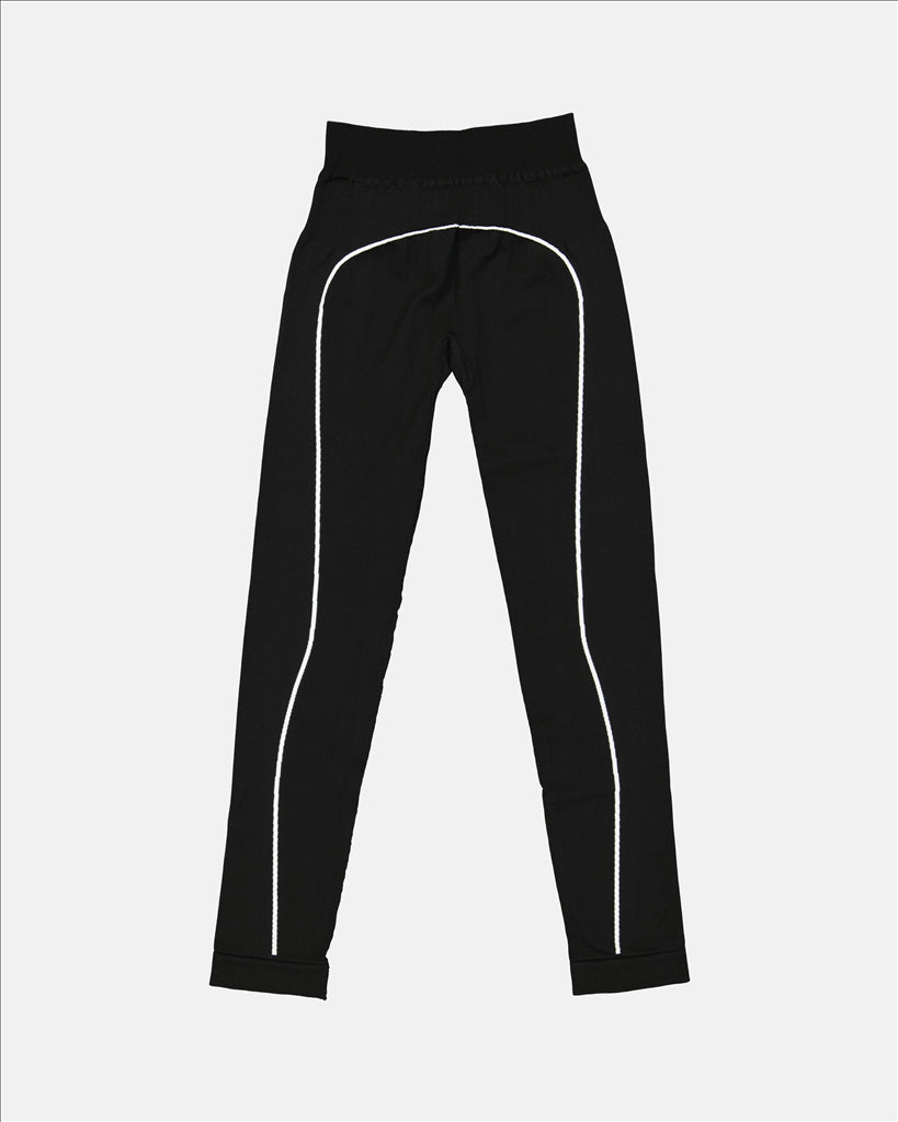 Pantalons Legging Athletic Off-White Noir Femme
