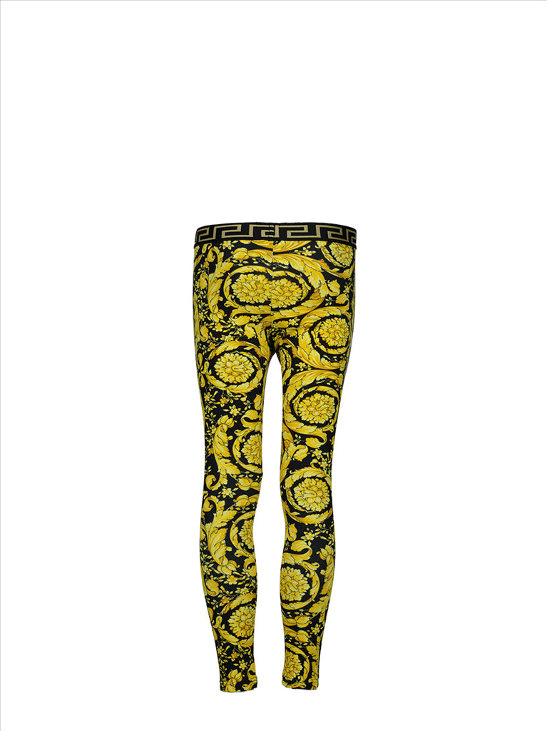 Vêtements Legging Barocco Versace Doré Enfants