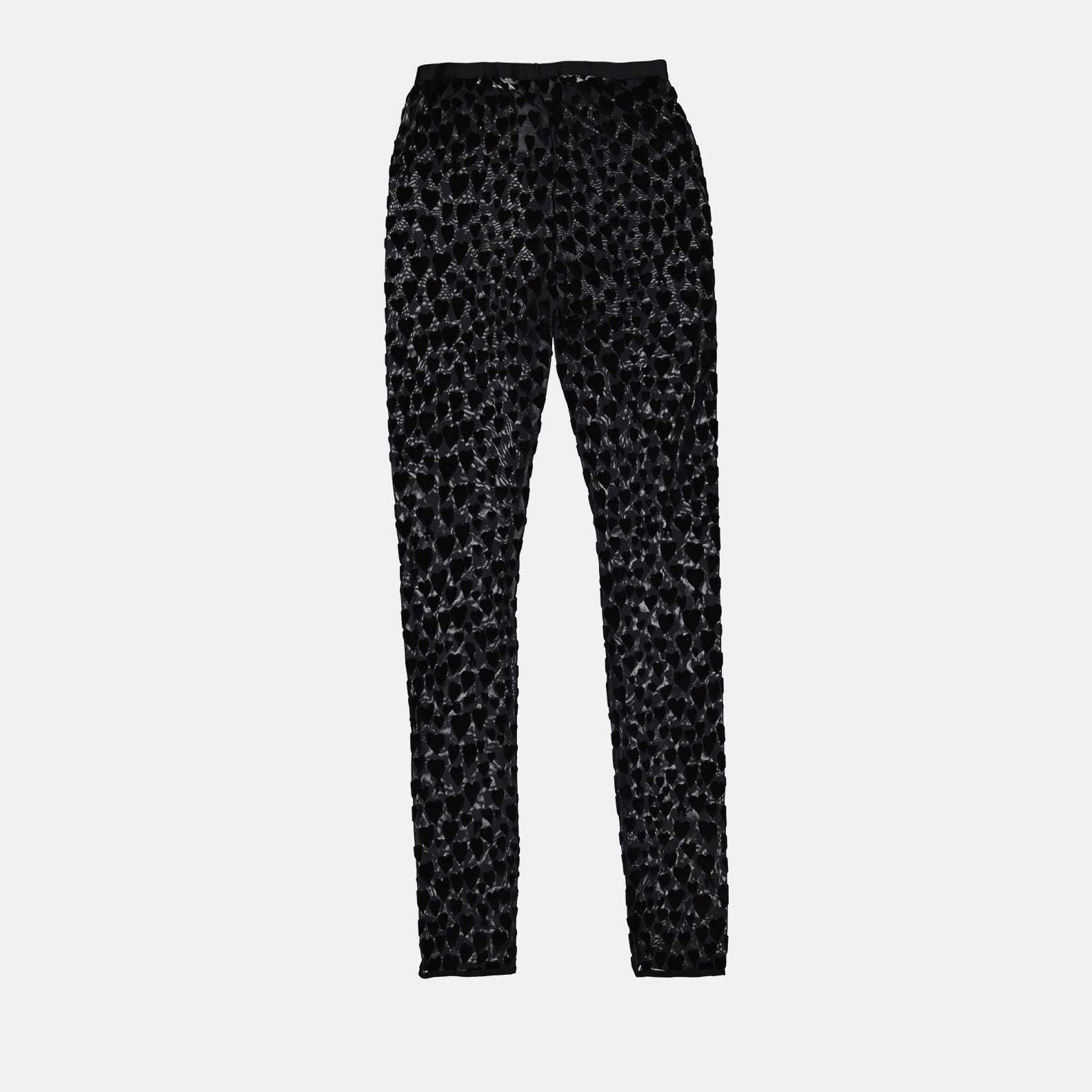 Pantalons Legging en velours Ami PARIS Noir Femme