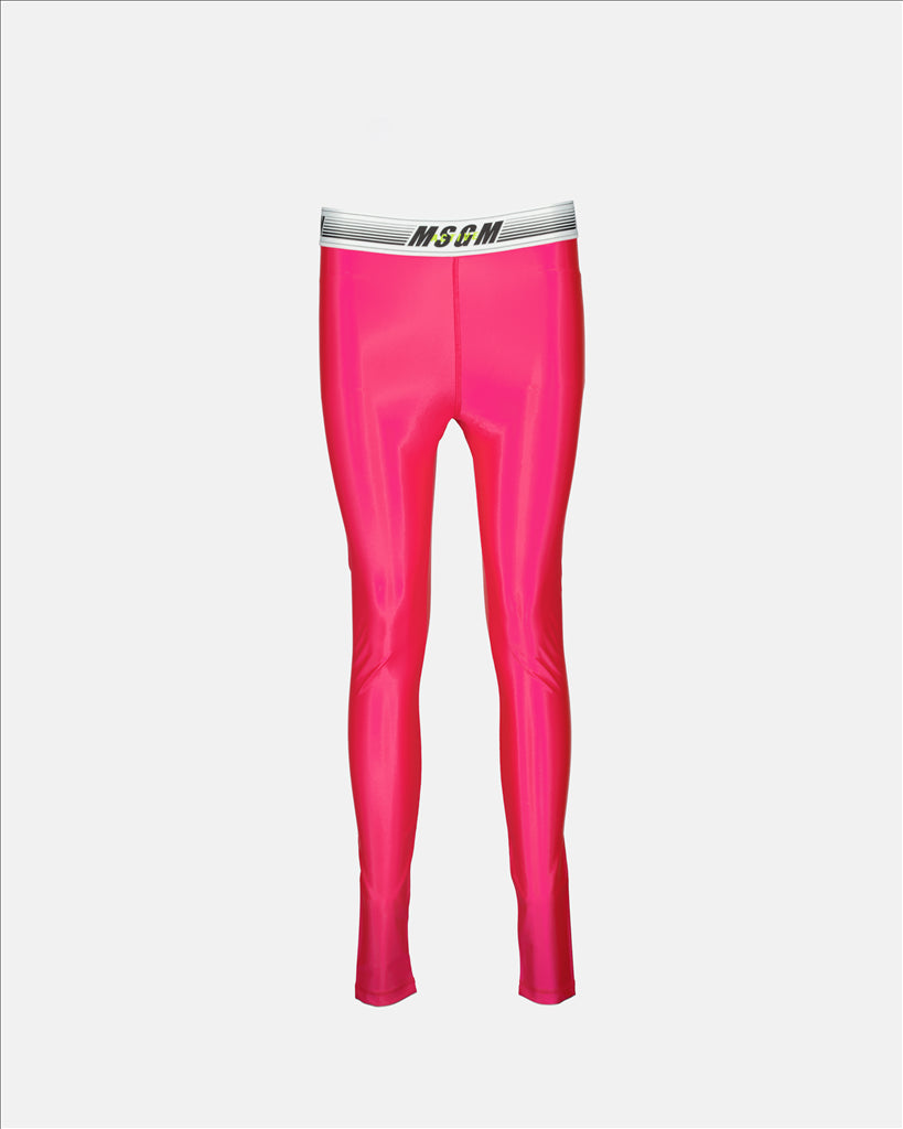 Hosen Legging de sport MSGM Rosa Femme