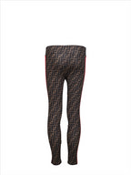 Clothing FF leggings Fendi Brown Kids