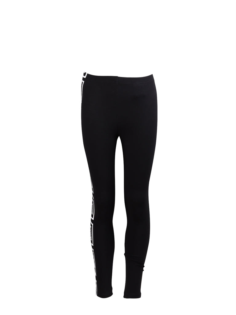 Bekleidung Legging Greca Versace Schwarz Mädchen (ab 3 Jahren)