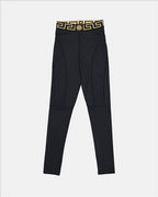 Pants Medusa Greca leggings Versace Black Women