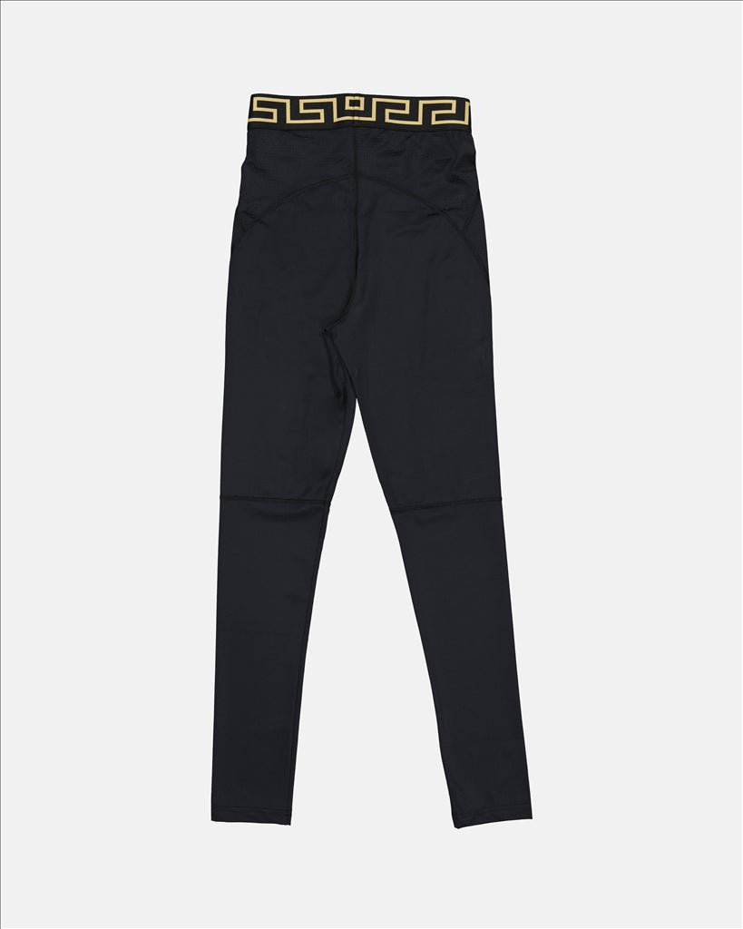 Pants Medusa Greca leggings Versace Black Women