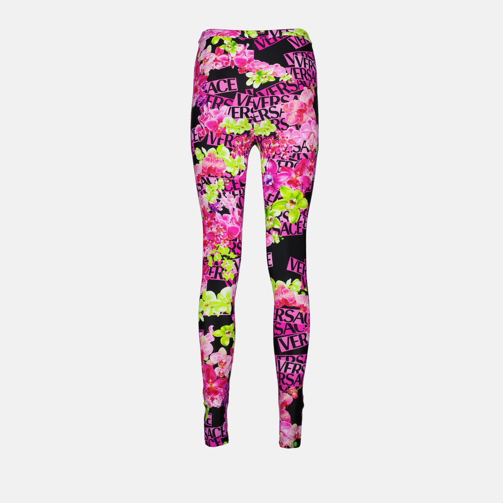 Hosen Legging Medusa Orchid Versace Rosa Femme