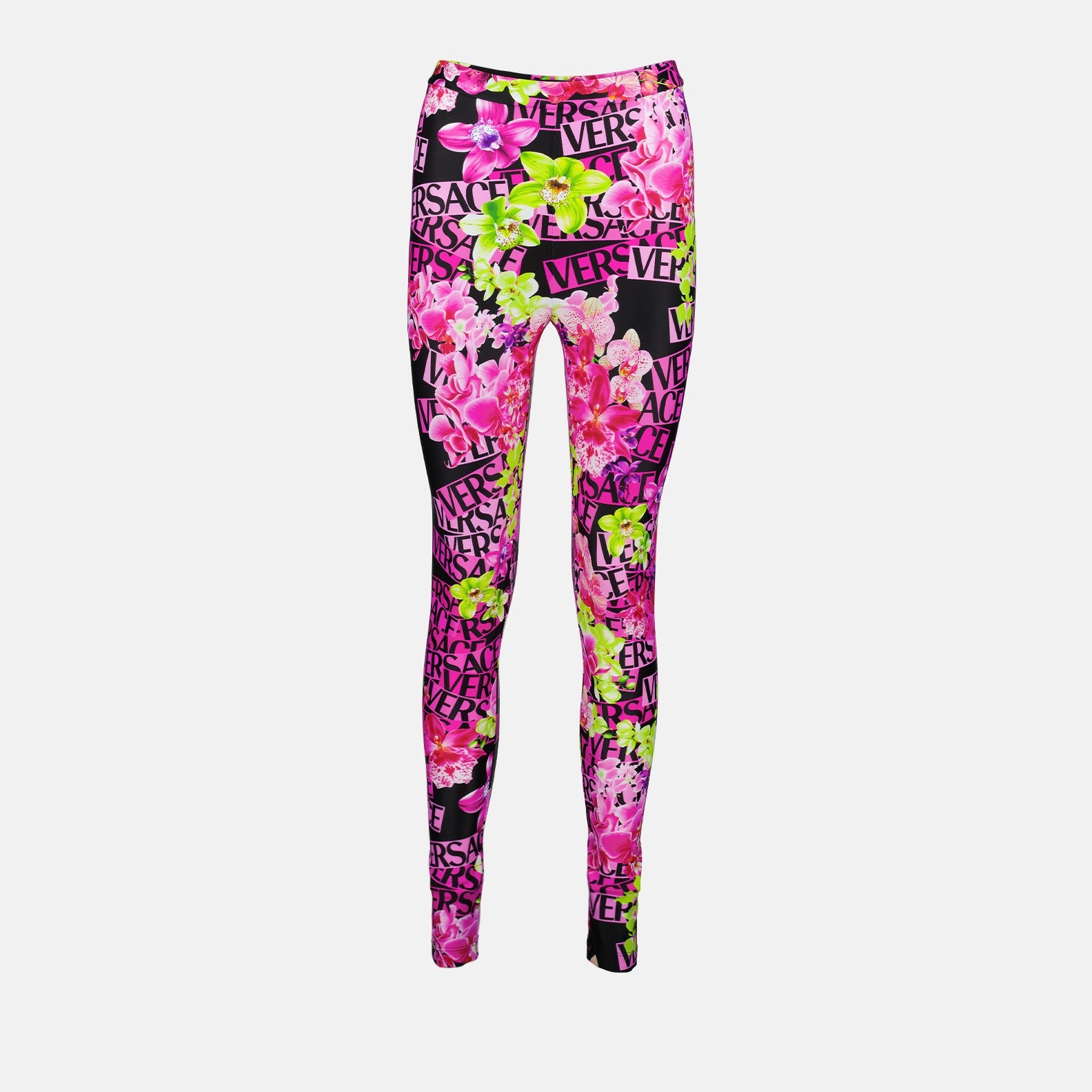 Hosen Legging Medusa Orchid Versace Rosa Femme