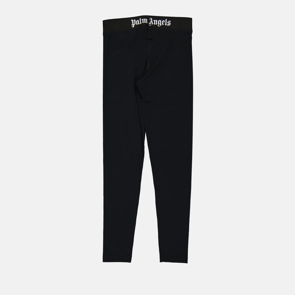 Hosen Legging à logo Palm Angels Schwarz Femme