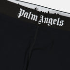 Hosen Legging à logo Palm Angels Schwarz Femme