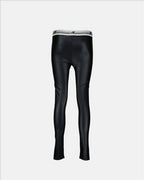 Hosen Legging à logo MSGM Schwarz Femme