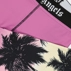 Hosen Legging Sunset logo Palm Angels Lila Femme