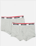 Sous-vêtements et homewear Lot de boxers Moschino Gris Homme