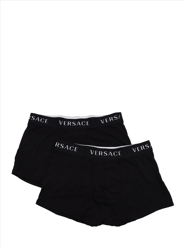 Unterwäsche und homewear Lot de boxers Versace Schwarz Homme