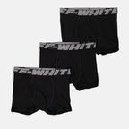 Underwear and homewear Pack of boxers Off-White Black Man
