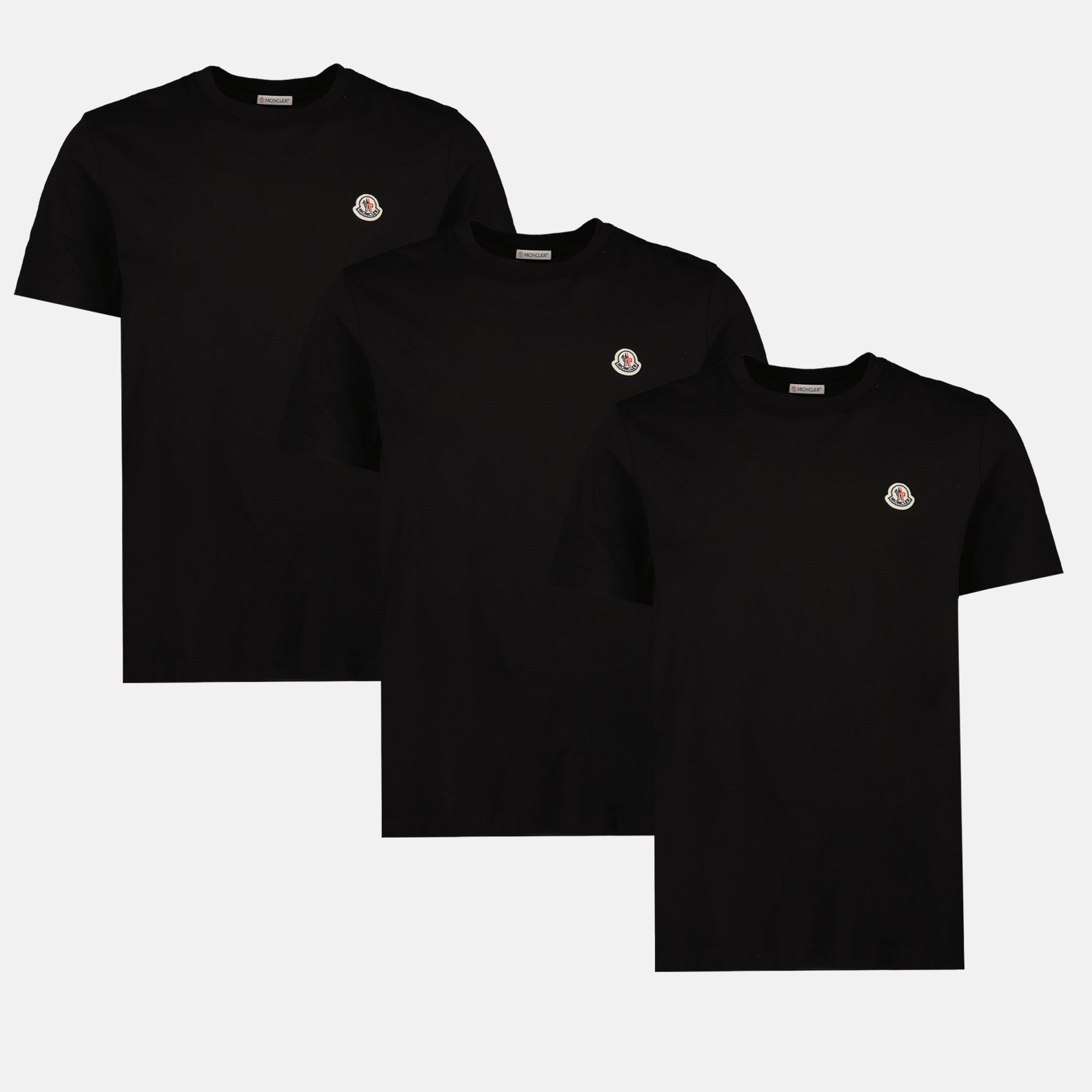 T-Shirts Lot de T-shirts Moncler Schwarz Homme