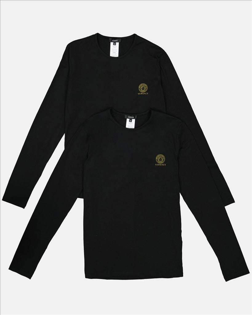 Underwear and homewear Set of undershirts Versace Black Man