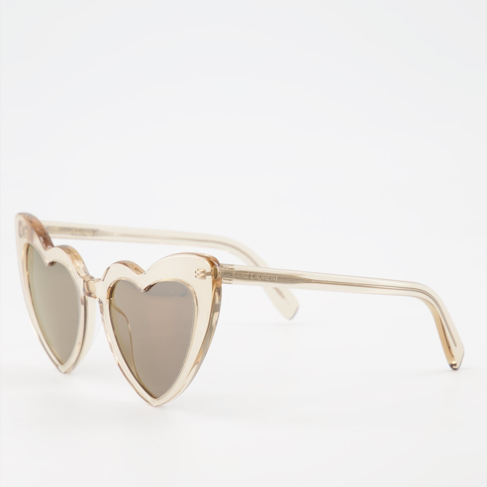 Brillen Lunettes 181 LOULOU Saint Laurent Beige Homme