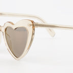 Brillen Lunettes 181 LOULOU Saint Laurent Beige Homme