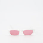 Glasses Graffiti Sunglasses Alexander McQueen White Women