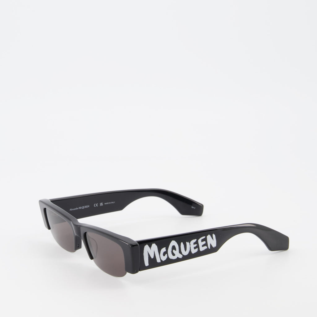 Lunettes Lunettes de soleil Graffiti Alexander McQueen Noir Femme