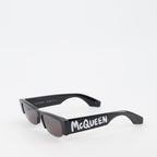 Lunettes Lunettes de soleil Graffiti Alexander McQueen Noir Femme