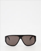 Lunettes Lunettes de soleil Graffiti Alexander McQueen Noir Unisexe
