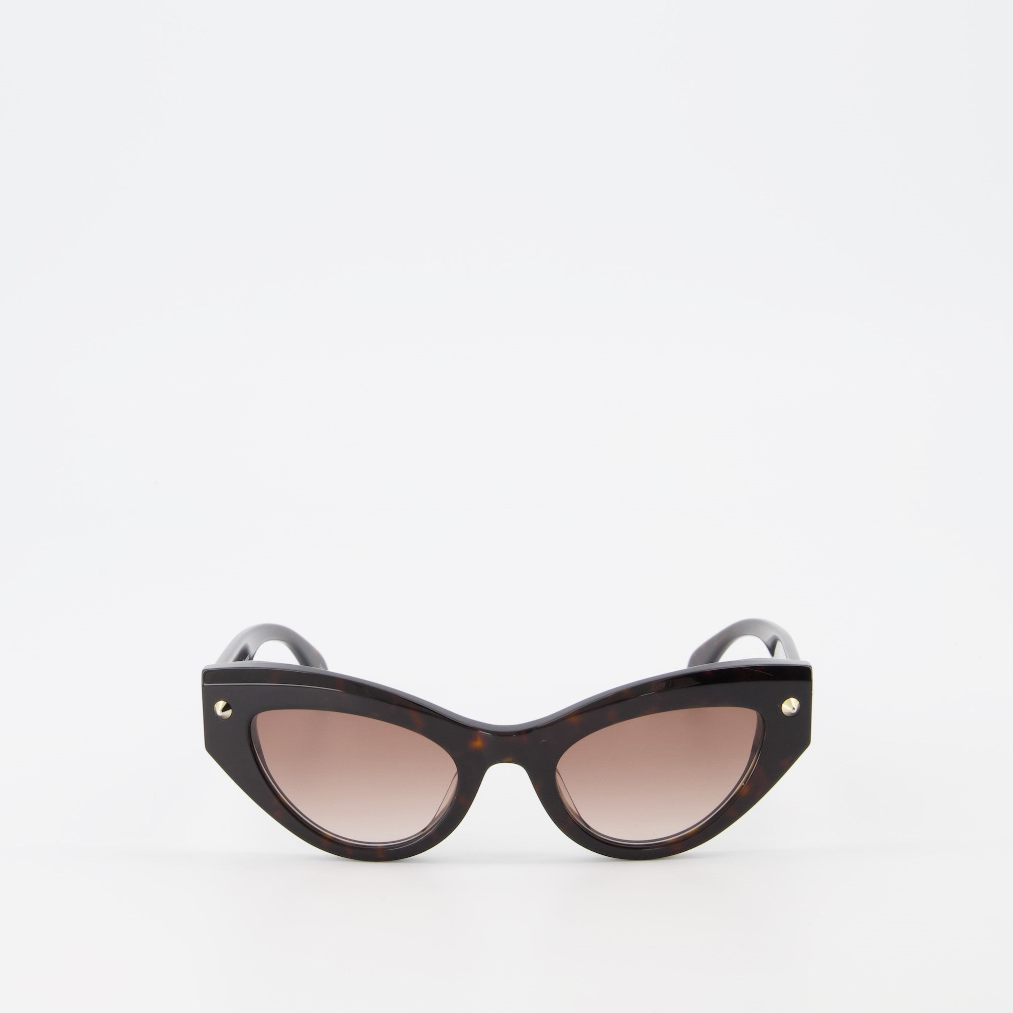 Studded cat-eye sunglasses