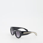 Glasses The Curve Sunglasses Alexander McQueen Black Women