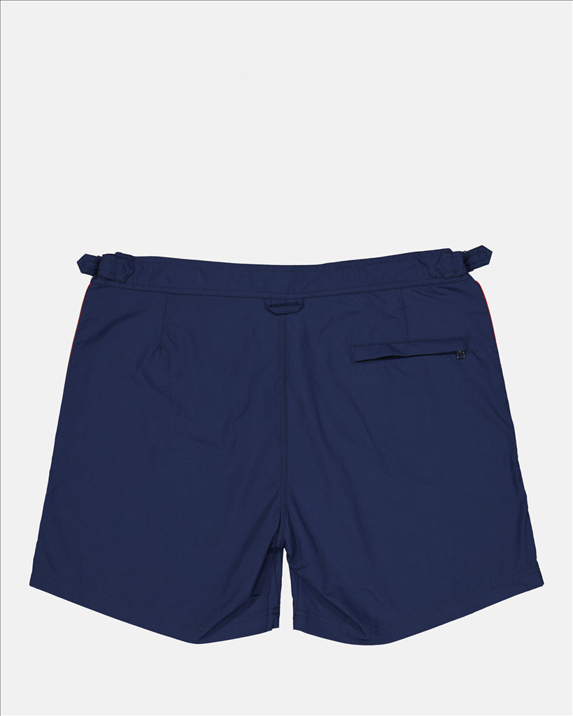 Beachwear Logo jersey Alexander McQueen Blue Man