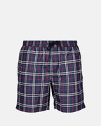 Strandmode Maillot de bain à carreaux Burberry Blau Homme